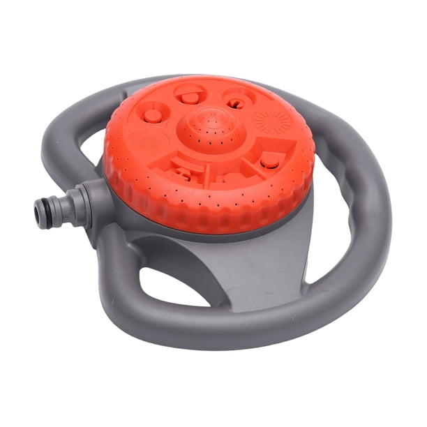 Aspersor de torreta de 8 patrones, herramienta de riego automático, aspersor de agua multifunción para césped, niños, plantas, jardín y patio.
