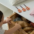 thumbnail image 3 of MOVTOTOP 3pcs Simulation Musical Instruments Mini Guitar Models Doll House Instrument, 3 of 8