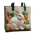 thumbnail image 2 of Organizadores de armario y almacenamiento, Organización y almacenamiento, Contenedores de almacenamiento, Bolsa de tela acolchada con forma de conejito de Pascua, 2 of 7