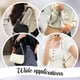 thumbnail image 5 of 2Pcs Bag Extender Chains Alloy Enamel Purse Strap Extenders Replacement Heart Cute Chains for Women Purse Bag Making Supplies (Black White), 5 of 5