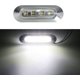 thumbnail image 3 of 10 luces LED de posición laterales blancas de 12 V-24 V CC, 4 unidades, luces de gálibo delanteras y traseras para coche, autobús, camión, remolque, barco, cubierta, cortesía., 3 of 5
