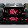 thumbnail image 6 of Pzuqiu Car Seat Covers Full Set Easy to Install Polyester, Compatible with Auto Seats SUV Seats, for Truck Cars, Rose, 6 of 10