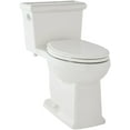 thumbnail image 3 of Gerber G0021020 Logan Square 1.28 Gpf One Piece Elongated Chair Height Toilet - White, 3 of 3