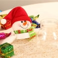 thumbnail image 2 of Bearachild Plush Kids Christmas Candy Jar Portable Box Container Bottle Xmas Cute Themed Gift Replacement Sweet Sugar Office Kits de decoración para fiestas Muñeco de nieve Bearachild HA1107-02B, 2 of 6