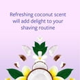thumbnail image 4 of Skintimate Coconut Delight Women's Shave Gel, 7 oz, 3 pk, 4 of 8