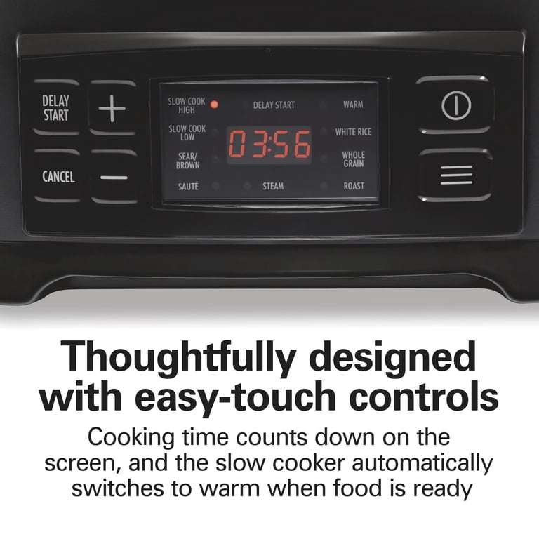 Hamilton Beach 9-in-1 Multi Cooker, 6-Qt Searing Slow Cooker photo 7