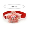 thumbnail image 6 of UDIYO Pet Collar Floral Tie Easy-Wearing Sweet Net Yarn Cats Dogs Collars Pet Accessories, 6 of 7