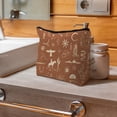 thumbnail image 3 of Bolsa de maquillaje Supwhd Vintage Western Cosmetic Bag para mujer, 3 of 5