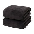 thumbnail image 1 of Microfiber Large Bath Towel for Home Gym Spa Travel Lightweight Soft Quick Drying Textured Design Ideal Bathroom Use, 1 of 3