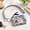 Fantasic Paisley, variant on Black Lanyard Wallet ID Card Holder with Keychain for Work School Teachers