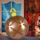 thumbnail image 5 of ¡Ganga del Día!, Bola de decoración navideña de 60 cm, bola inflable navideña para exteriores, bola navideña inflable de PVC, decoraciones para árboles de Navidad Akmoler, 5 of 6