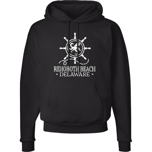 Inktastic Rehoboth Beach Delaware Nautical Adult Hoodie Sweatshirt