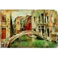 thumbnail image 2 of Amazing Venice  Artwork In Painting Style, Scenic Transportation World Culture Stretched Canvas Wall Art by Mauglil  Sold by Art.Com, 2 of 5