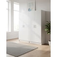 thumbnail image 4 of Klair Living Modex Armoire de Rangement Utilitaire Polyvalente (Ensemble de 2 Pcs) en Blanc, 4 of 8