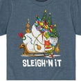 thumbnail image 3 of Dr. Seuss - The Grinch Sleigh'n It - Toddler And Youth Short Sleeve Graphic T-Shirt, 3 of 5