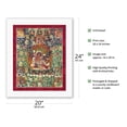 thumbnail image 2 of Chemchok Heruka with Consort - Tantric Buddhist Deity - Vintage Tibetan Thangka Buddhist Painting - Tibet, 13th Century - Fine Art Rolled Canvas Print 16in x 20in, 2 of 4
