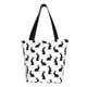 thumbnail image 1 of Disketp Black Rabbit Bolsa de Hombro Casual para Mujer, Bolso Cruzado para Compras, Viajes y Uso Diario, 1 of 6