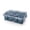 Dark Blue, variant on Cook with Color 8-Compartment Snack Box Food Storage Container with Lids, Removable Ice Pack, Leak-Proof Portable Lunch Box with Locking Lid, Charcuterie Tray Portion Control, Dishwasher Safe, Taupe