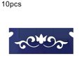 thumbnail image 2 of Gwong Decoración hogareña 10pcs efecto espejo autoadhesivo cintura borde de borde pegatina de pared DIY decoración Gwong 21047567, 2 of 7