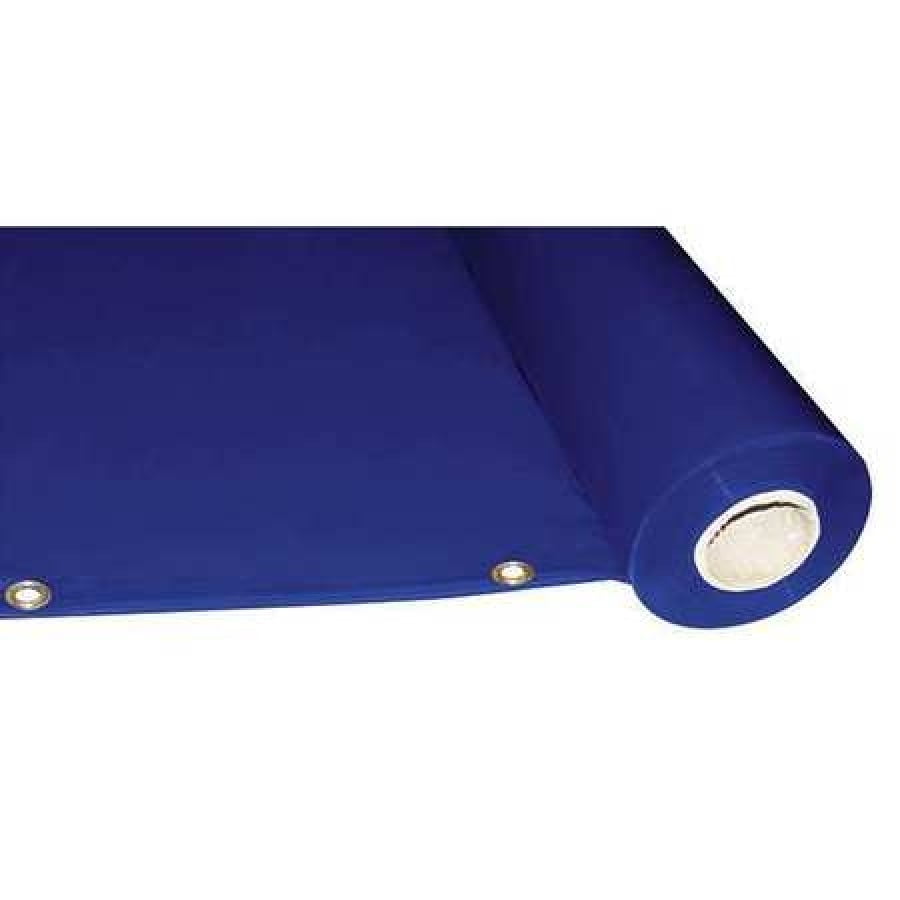 WESTWARD 22RN55 Welding Curtain Roll,75ft. W,5 ft.,Blue