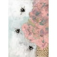 thumbnail image 3 of Ogren, Sarah 18x24 Black Modern Framed Museum Art Print Titled - 3 Bees, 3 of 5