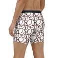 thumbnail image 3 of Rocae Cute Baseball for Stretch Moisture-Wicking Underwear,Men's Underwear Boxer Briefs X-Large, 3 of 9