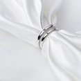 thumbnail image 3 of Juego de anillos de promesa de 2 piezas estilo sol y luna anillo plateado regalo de pareja YONGSHENG, 3 of 4
