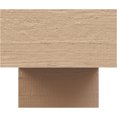 thumbnail image 2 of 5"W x 10"D x 5"H Wide Chapel Hill Rough Cedar Woodgrain TimberThane Corbel, Primed Tan, 2 of 6