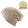 thumbnail image 2 of QWERTY Unisex Solid Color Pullover Hat Casual Daily Warm Cap for Autumn Winter, 2 of 7