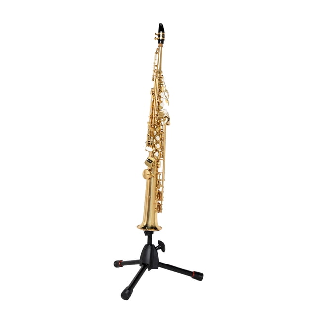 Soporte trípode Gator Frameworks Recital Series para saxo soprano y flugelcorno