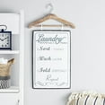thumbnail image 3 of DecMode Indoor White Metal Farmhouse Sign Wall Decor, 3 of 9