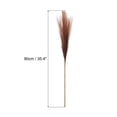 thumbnail image 2 of 8Pcs Faux Pampas Grass 35.4" Tall 9 Branches Artificial Reed Fluffy Stems for Home Kitchen Vase Brown, 2 of 6