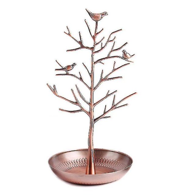 Jewellery Display Stand Antique Birds Tree Earring Necklace Bracelets Storage
