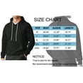 thumbnail image 7 of GENTS BLISS Henley Men Hoodies Sweatshirts Lightweight Sweatshirts for Men Drawstring Men Hoodies with Kangaroo Pocket, 7 of 7