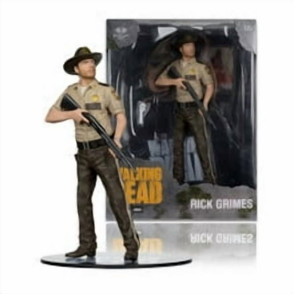 Rick Grimes (The Walking Dead) 10" Posed Figure - McFarlane Toys