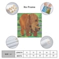thumbnail image 2 of Prints Eric Carle Poster Prints Brown Bear Children's Book Illustrations Art Poster Wall Art Poster Gifts Bedroom Prints Home Decor Hanging Picture Canvas Painting Posters 24x24inch(60x60cm), 2 of 5