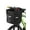 Black, variant on Lixada Bicycle Front Basket Removable Waterproof Handlebar Basket, Pet Carrier Frame Bag