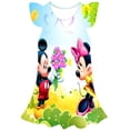 thumbnail image 2 of 2023 año más nuevo Disney Mickey niños ropa verano Casual Linda falda cuello redondo falda impresa Mickey Mouse Mickey vestido principal 5T Gao Jinjia LED, 2 of 2