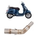 thumbnail image 1 of Tubo De Enlace Medio, Tubo De Escape Medio De Metal Fuerte De Alta Precisión Anticolisión Para Reacondicionamiento De Motocicletas, 1 of 7