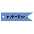 thumbnail image 1 of Custom Word Personalized Thin Hand Tag Wedding Party Favor Paper Hang Tag - Colors Available, 1 of 1