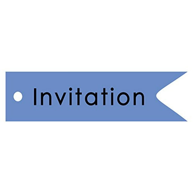 Custom Word Personalized Thin Hand Tag Wedding Party Favor Paper Hang Tag - Colors Available