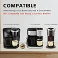 thumbnail image 4 of Reusable 8-12 Cup Basket Coffee Filter fits Mr. Coffee Makers and Brewers. Compatible Mr. Coffee Reusable Basket Filter & Mr. Coffee Basket Filter - BPA Free - (2 PACK), 4 of 6