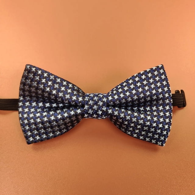Pajarita de poliéster a rayas con puntos polares para estudiantes, niños pequeños, corbata de lazo, accesorios para cuello