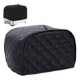 thumbnail image 4 of Elegant Black Toaster Cover For Standard For 2 Slice 4 Slice Bread Maker, 4 of 6