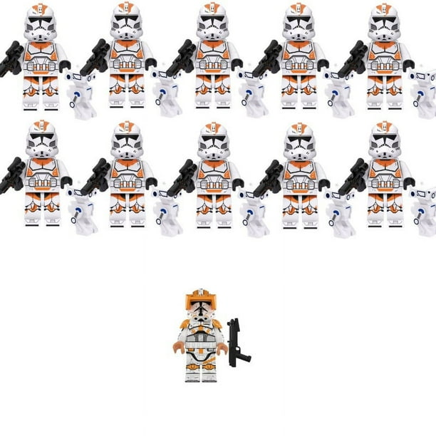 11 Figuras de Soldados Espaciales - Bloques de Construcción de 11 Tropas, Minifiguras de Acción, Juguetes de Modelos para Niños y Coleccionistas