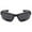 Black, variant on "The Skillful" Lightweight Sport Wrap Polarized Bifocal Sunglasses - Tortoise - 3.00