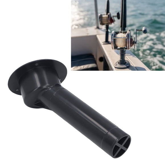 Boat Fishing Rod Cup Holder, ABS Plastic Outrigger Cup Holder for Yacht Ship Marine Accessories 0/15/30 Degree
