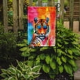 thumbnail image 2 of Hippie Animal Bengal Tiger Garden Flag 11.25 in x 15.5 in, 2 of 5