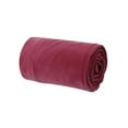 thumbnail image 1 of Soft Fleece Sleeping Bag Liner Business Backpacking Fishing Jogging Thermal Camping Blanket Deep Red, 1 of 9