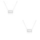thumbnail image 4 of Collar del Zodiaco Minnieouse Acuario Plata 2piezas, 4 of 6